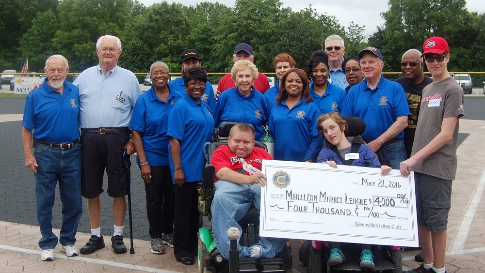Greenville Civitans support Miracle League
